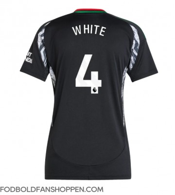 Arsenal Ben White #4 Udebanetrøje Dame 2024-25 Kortærmet